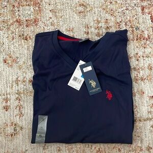 Navy men’s neck t shirt